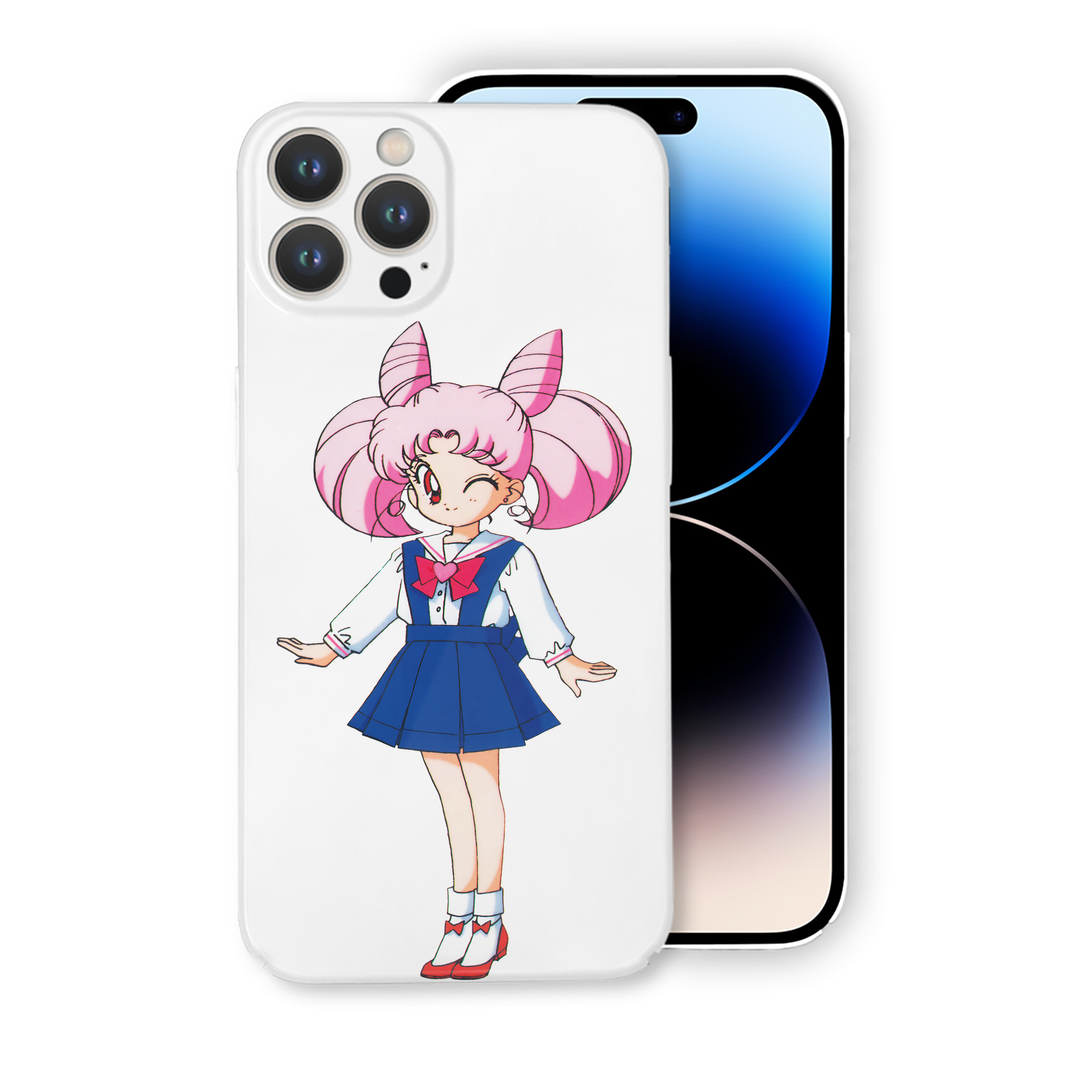 （画像用） 美少女戦士セーラームーン ちびうさ Sailor Moon Chibiusa Tsukino Usagi Small Lady Serenity 【iPhone 14シリーズ対応】ハードケース